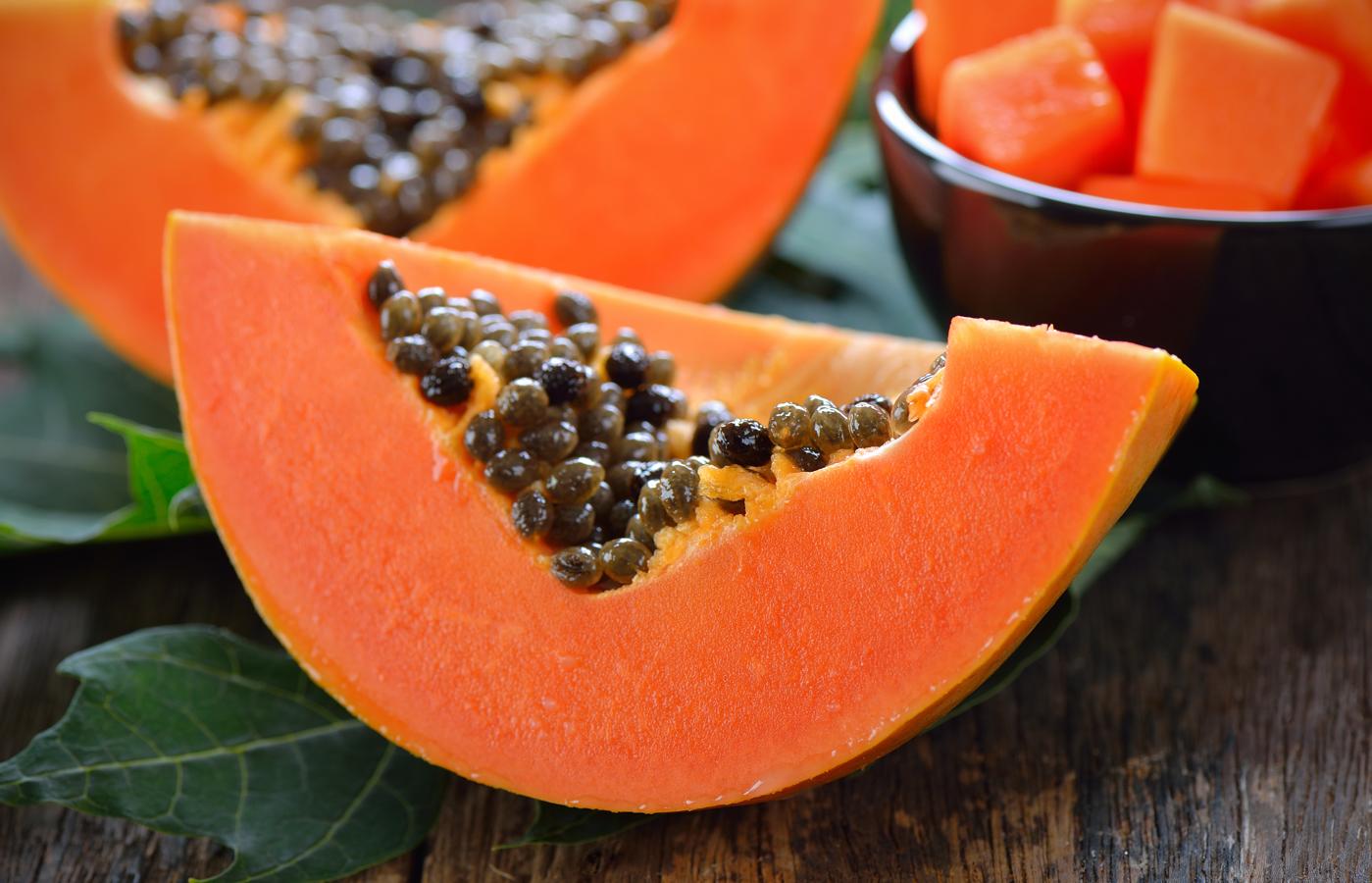 La papaya es una de las frutas más ricas en vitamina C