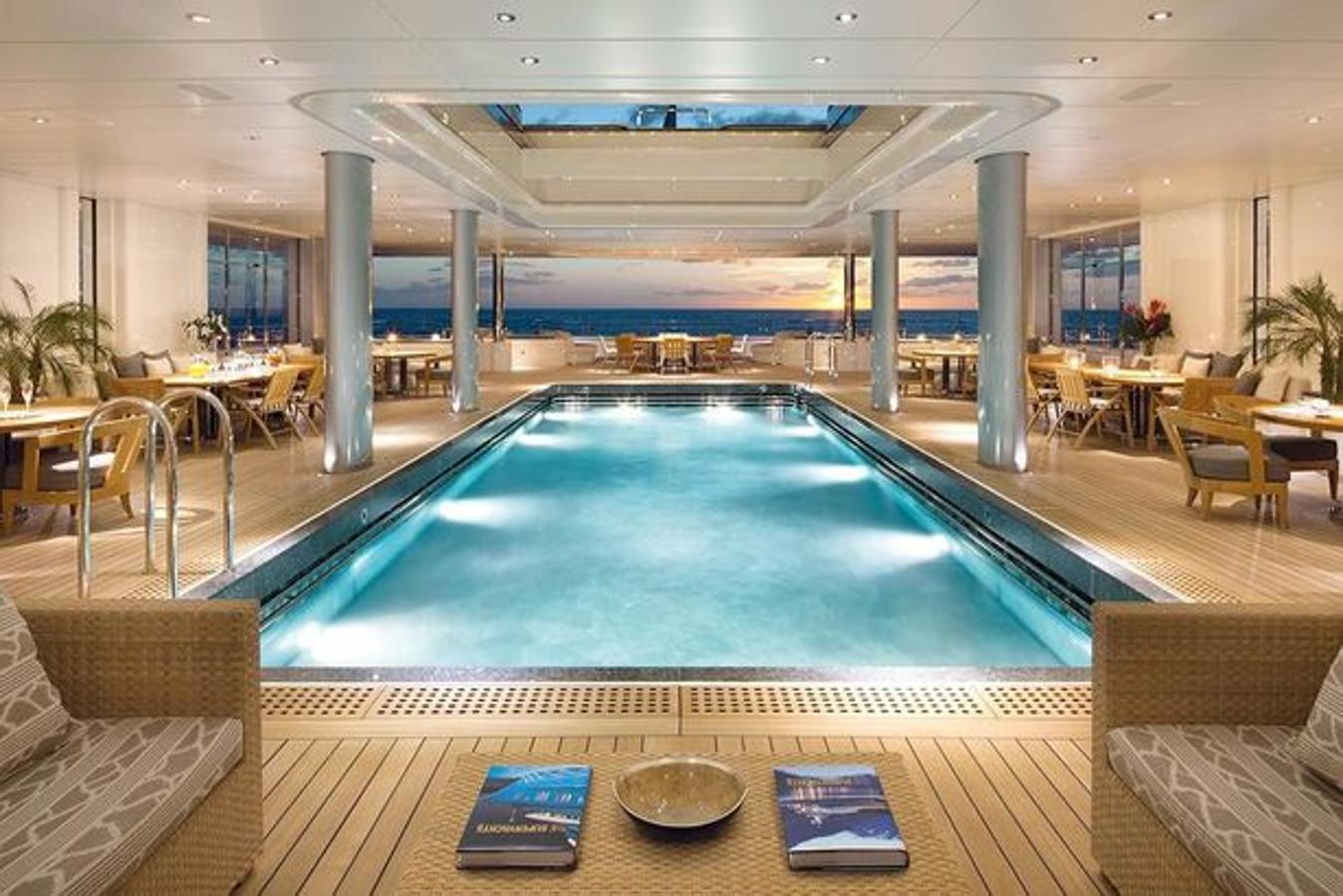 mega yacht azzam interior