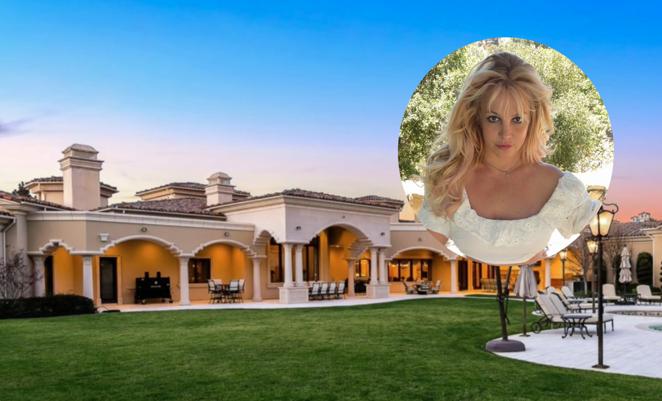 This is the new mansion of Britney Spears