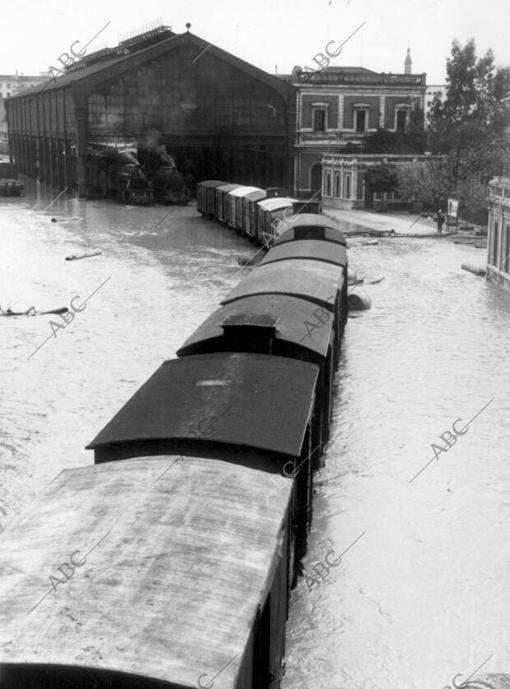 Inundación en Sevilla