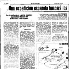 Página sobre los descubrimientos de 1991