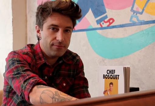 Roberto Bosquet, en su restaurante «Naked and sated».