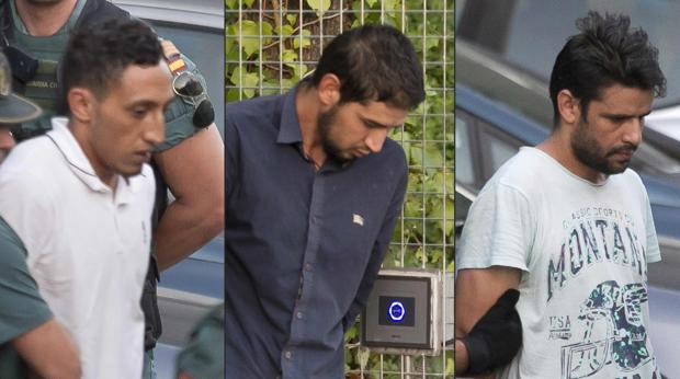 Tres de los terroristas detenidos
