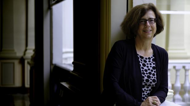 Ursula Keller, durante su visita a Madrid el pasado 10 de septiembre, por invitación de la Fundación BBVA