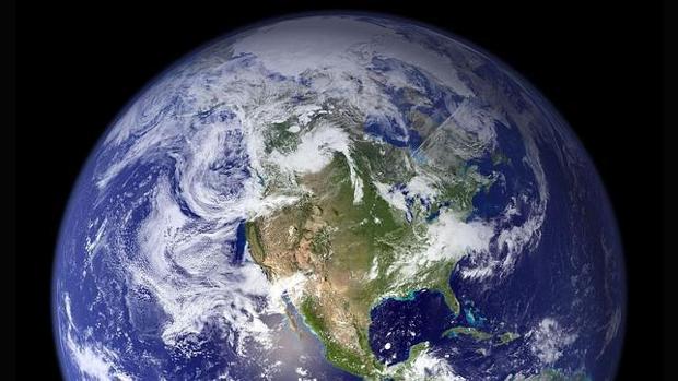 Imagen desde el espacio de la Tierra