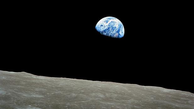 «Amanecer de la Tierra», tomada por Anders el 24 de diciembre de 1968