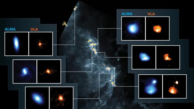 Resultado de imagen para estrellas para el nacimiento de sus planetas