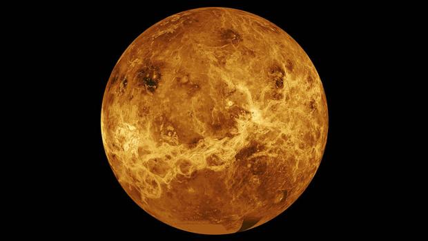 Topografía del planeta Venus, escondida bajo su densa atmósfera