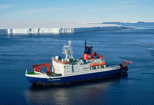El RV Polarstern en la Antártida
