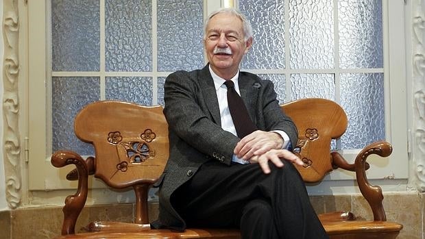 Eduardo Mendoza, en La Pedrera, donde presentó su nueva novela