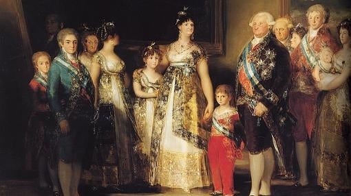 La familia de Carlos IV