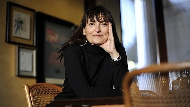 La escritora Eva Blanch, esta semana en Barcelona