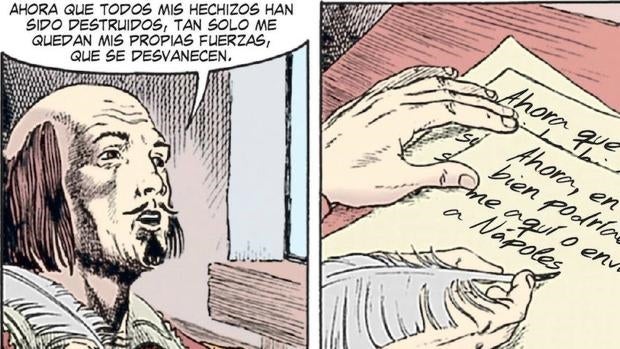 La creación del epílogo de «La tempestad» en una de las historias incluidas en «Sandman/Shakespeare» (ECC, 2016)