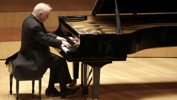 Daniel Barenboim, en un momento del recital