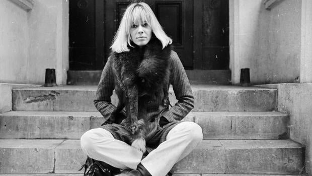 Anita Pallenberg, en una imagen de juventud