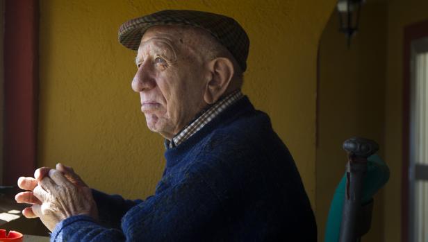 Victorino Martín Andrés, en su finca Las Tiesas de Santa María, en una imagen de 2015