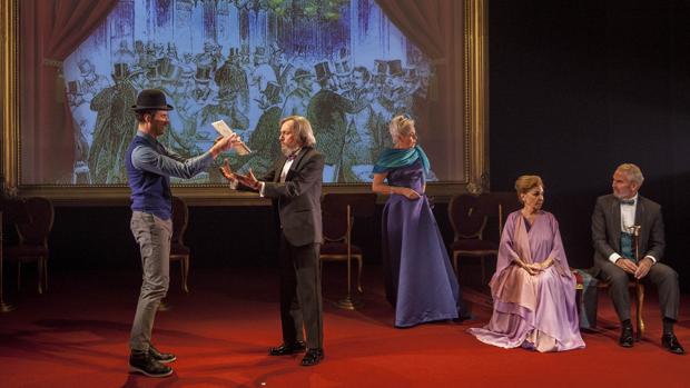 Una escena de «Barrio de las letras»