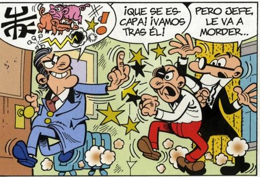 Una viñeta de «El tesorero»