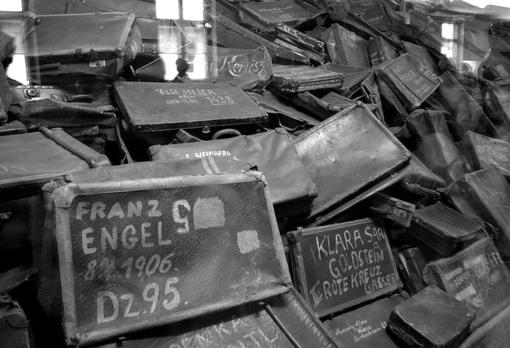 Maletas de las víctimas de Auschwitz