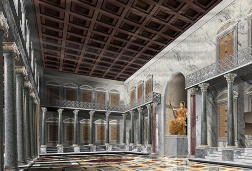 Reconstrucción de las Termas de Caracalla