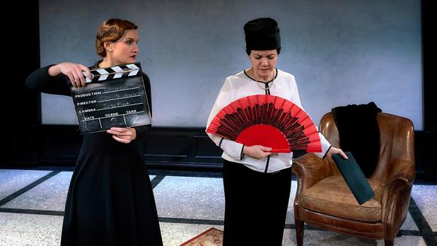 Ana Cerdeiriña y Carmen Gutiérrez, en un momento de la obra