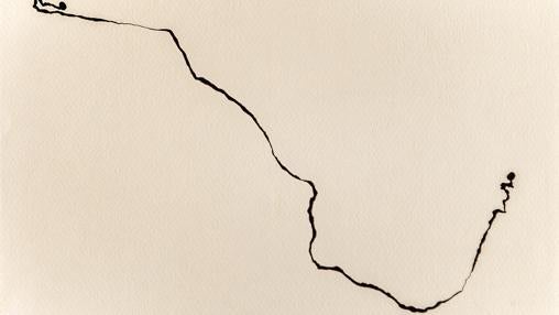 «Get Directions Series» (2013). Tinta sobre papel