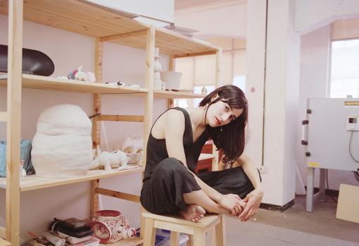 «Raisa Álava en su estudio» (2017)
