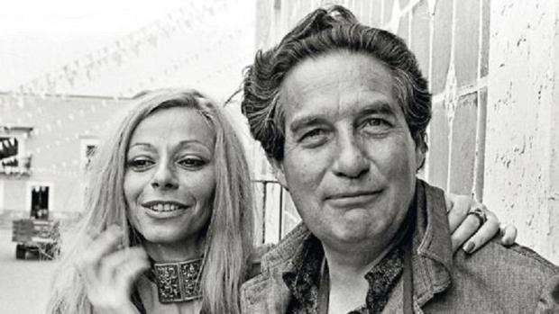 Marie José Trimini y Octavio Paz