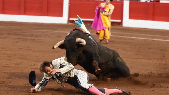 Rafael Rosa, prendido en banderillas