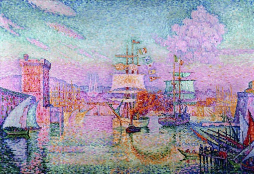 «La entrada del puerto de Marsella» (1911), de Paul Signac. Museo d'Orsay, París