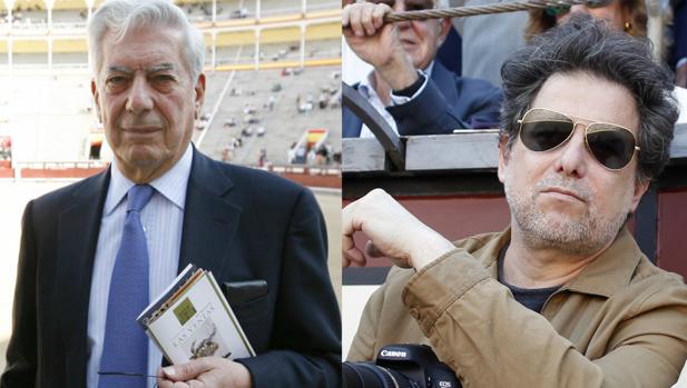 Mario Vargas Llosa y Andrés Calamaro, en la Monumental de las Ventas