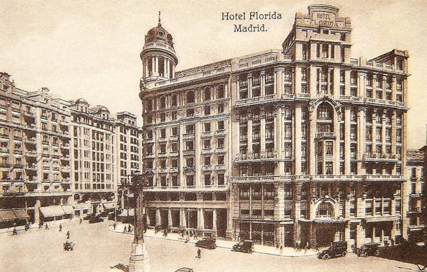 El hotel Florida, en los años treinta