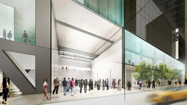 Así será la entrada del nuevo MoMA