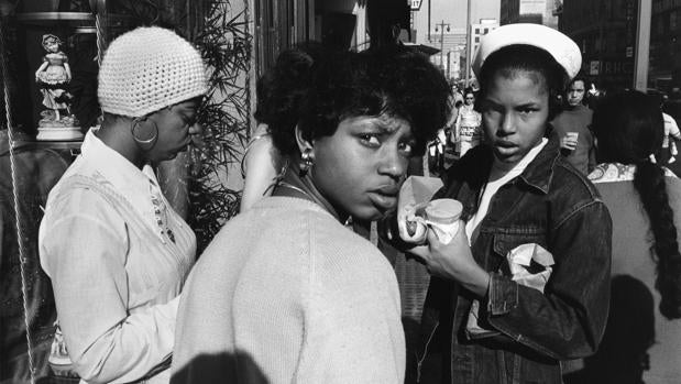 «Los Angeles #14» (1973), fotografía de A. Hernandez presente en su muestra madrileña