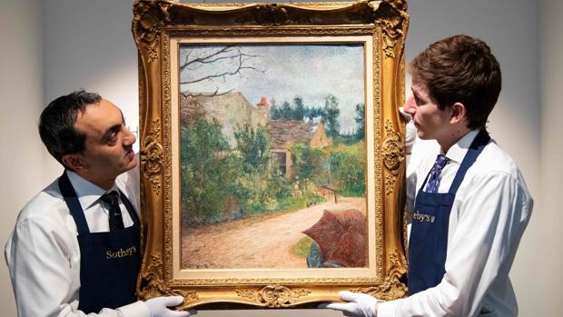 «El jardín de Pissarro», de Paul Gauguin