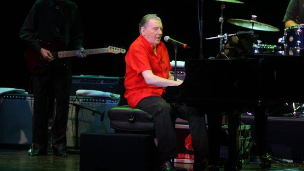 Jerry Lee Lewis, en un concierto en Madrid en 2009