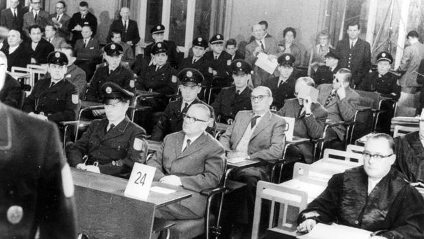 Una imagen de los juicios de Fráncfort