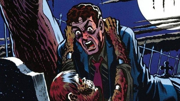 Una de las viñetas de «The Tales from the Crypt»