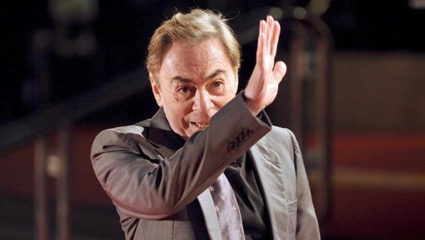 Andrew Lloyd Webber, en 2008, durante la gala de entrega de los Premios Brit