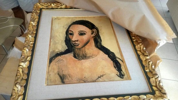 «Cabeza de mujer joven», de Pablo Picasso