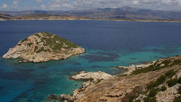 El islote griego de Daskalio