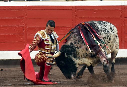 José MarÃa Manzanares, en la corrida de Victoriano del RÃo