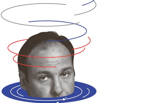Detalle de tony Soprano, por álvaro Valiño