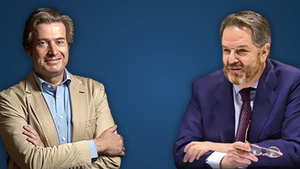 El filósofo Javier Gomá y el director de ABC, Bieto Rubido