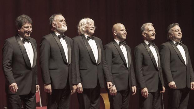 Les Luthiers, en «Viejos hazmerreíres»