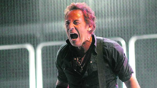 El «boss», duranet un concierto en San Sebastián