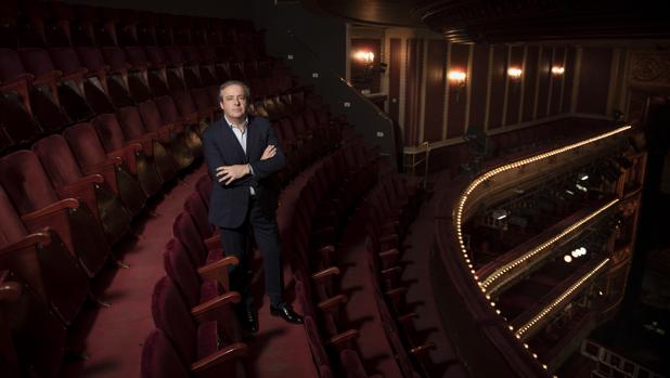 Juanjo Mena, en el Teatro de la Zarzuela