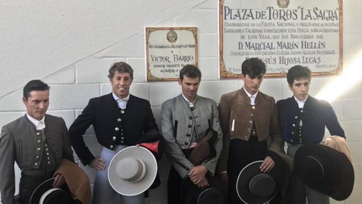 Los toreros que participaron en el Memorial