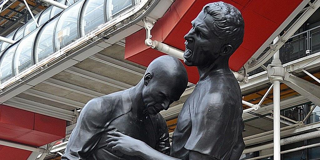 Un cabezazo de Zidane puede ser arte