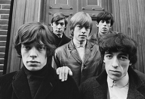 Charlie Watts, junto a The Rolling Stones, en 1963
